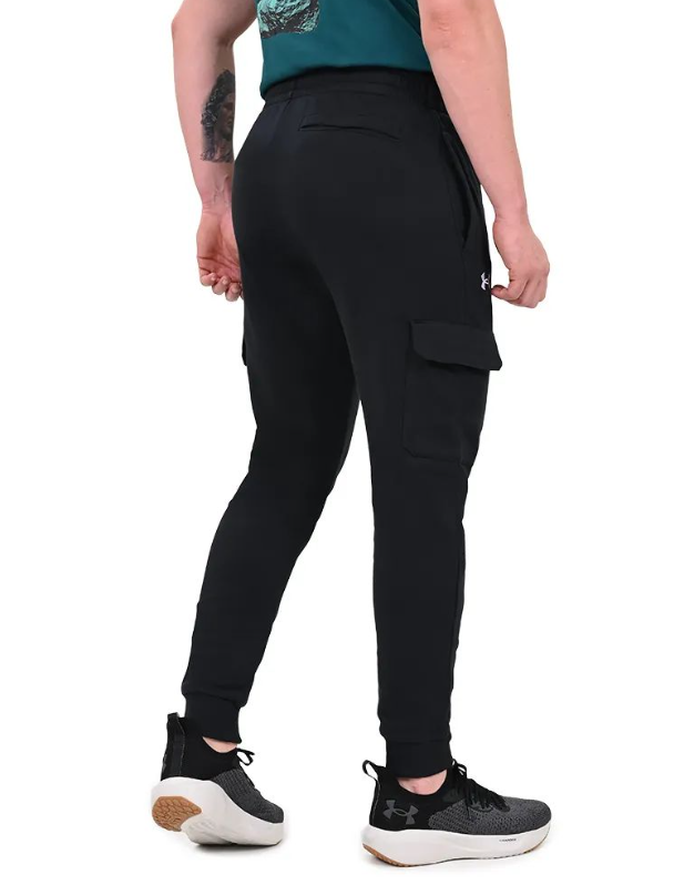Under Armour штаны Rival Fleece Cargo Jogger (Black), M
