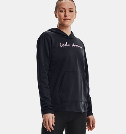 Under Armour жіноча худі Armour Fleece&reg; Script (Blackout Purple), S