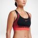 Nike спортивное бра Pro Hyper Classic Padded (BLACK-RED), XS