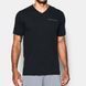 Under Armour футболка Charged Cotton&reg; V-Neck (BLACK), S