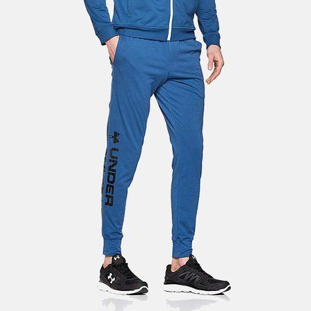 Under Armour штаны Sportstyle Cotton Graphic Joggers (Petrol Blue), XXL