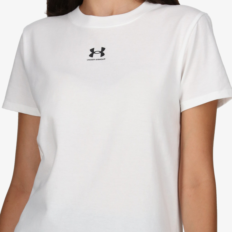 Under Armour женская футболка Campus Core SS (White), S