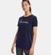 Under Armour жіноча футболка Logo Script (Midnight Navy), M