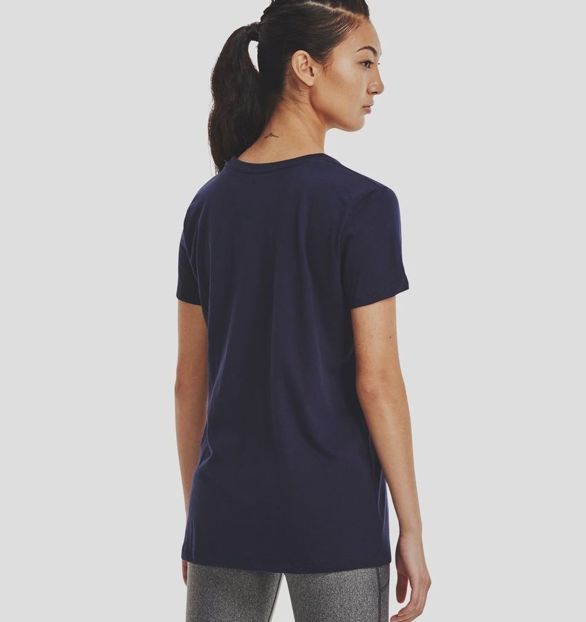 Under Armour жіноча футболка Logo Script (Midnight Navy), M