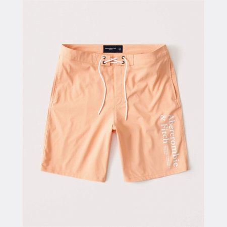 Abercrombie & fitch пляжні шорти (Neon Orange), 33