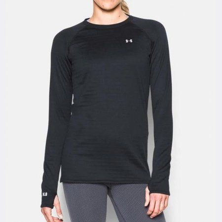 Under Armour жіноча термокофта Base 4.0 Crew (BLACK), L