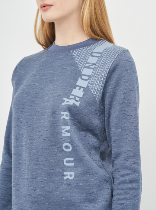 Under Armour женский свитшот Armour Fleece&reg; Crew (Utility Blue), S