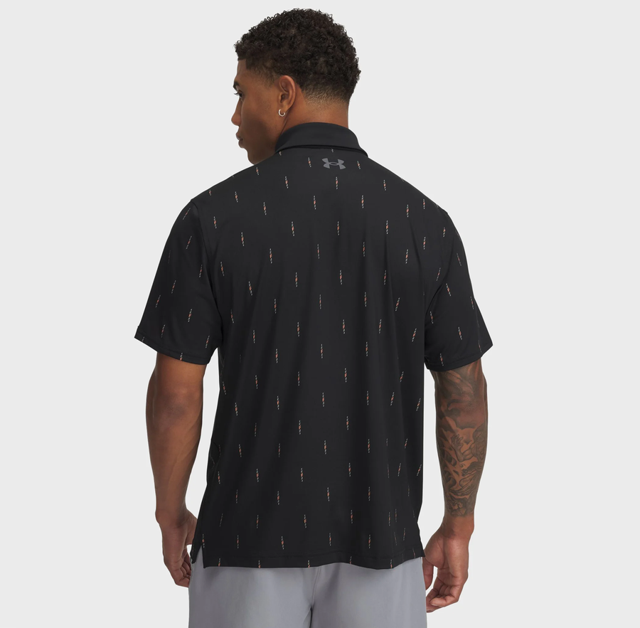 Under Armour поло T2G Printed Polo LB (Black), L