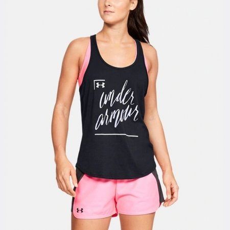 Under Armour жіноча майка Graphic Script Crossback (BLACK), M